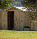 Ξύλινη αποθήκη κήπου από την tetos wood