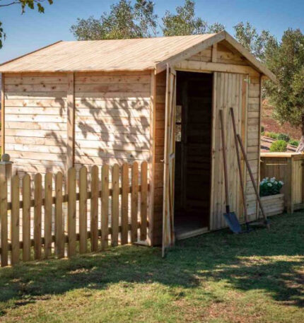 Ξύλινη αποθήκη κήπου από την tetos wood