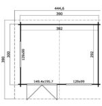 Ξύλινο σπίτι κήπου από την tetos wood