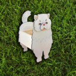 Ξύλινες ζαρντινιέρες ζωάκια Γάτα