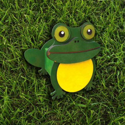 Ξύλινες ζαρντινιέρες ζωάκια Βάτραχος ZZ0102